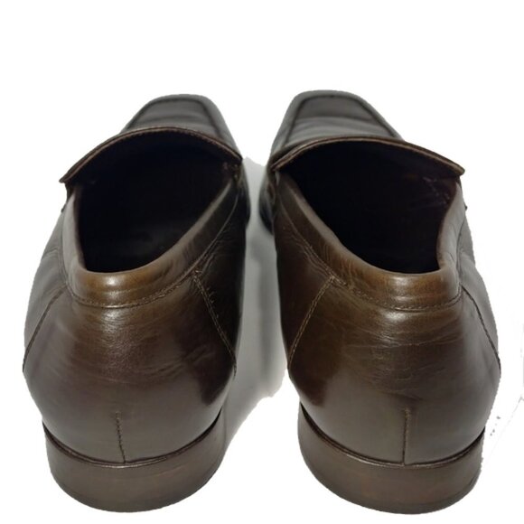 Donald Pliner Italy Dark Brown Penny Loafer 9.5M main image 4